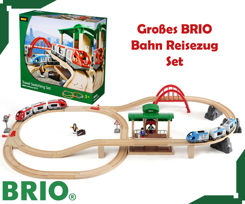BRIO Bahn Sets Ideal als Starter Set zum Aufbauen Spielen