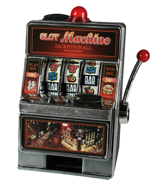 Spardose Spielautomat Slot Machine mit Licht und Sound Sparbüchse Sparschwein